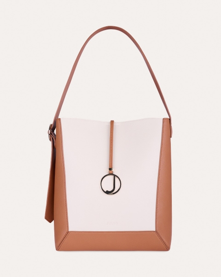 Bolsa Hobo Vinipiel Bicolor